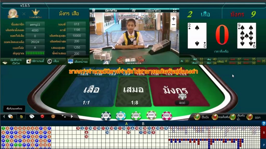 เล่น ไพ่เสือมังกรออนไลน์ ยังไงดี
